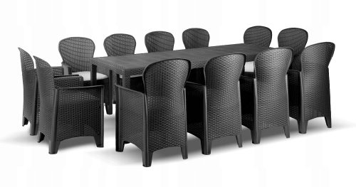 Gartentische und Stühle für die Terrasse Ipae Tisch Polypropylen (PP) quadratisch 79 x 78 x 72 cm