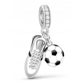  MD-Charms-Anhänger Fußballschuhe Sport S925