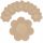  Beigefarbene Satin-Patches von Body Rituals