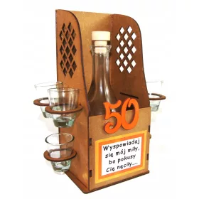    Lustiges Geschenk zum 50. Geburtstag. Konfessionelle Qualität