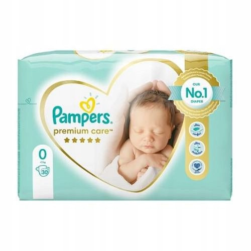 PAMPERS Premium Care Windeln, Größe 0, 30 Stk