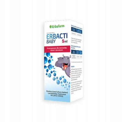  ErbaFarm Erbacti Baby Nahrungsergänzungsmittel Tropfen 5 ml