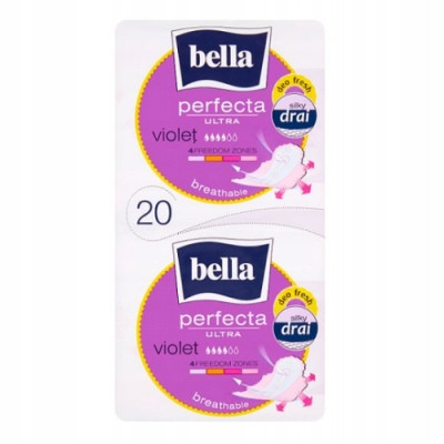  Bella PERFECTA ULTRA VIOLET Damenbinden 20 Stk