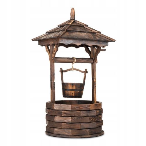  Blumfeldt Loreley Dekobrunnen 125 cm aus Holz