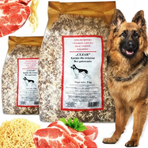  Cezar Trockenfutter für Rindfleisch, 5 kg