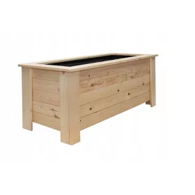  Stolmar Blumentopf 80 cm x 40 x 40 cm Naturholz