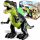  Dexxer Dinosaurierfigur mit leuchtendem Rücken, grün