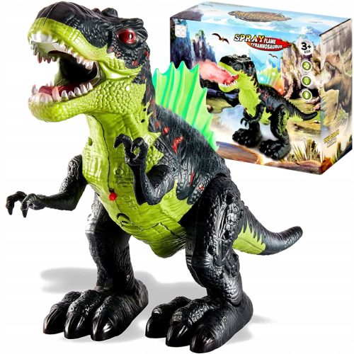  Dexxer Dinosaurierfigur mit leuchtendem Rücken, grün