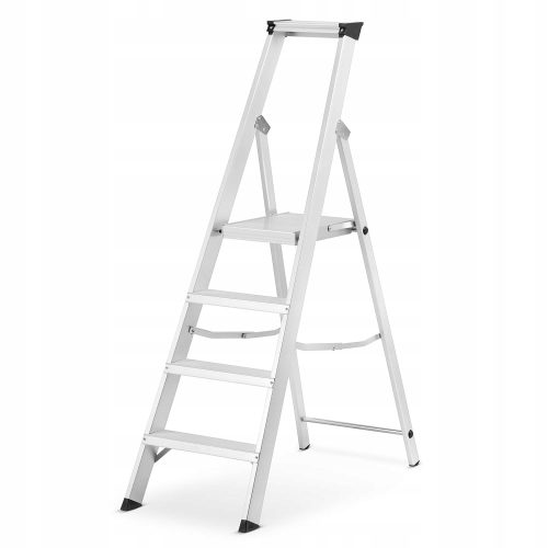 Höhere Leiter 2,84 m Aluminium 1 x 4 bis 150 kg