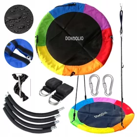    Storchennest Gartenschaukel Groß XXL 300KG Stabil Langlebig Dondolio