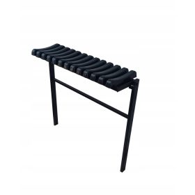 Bank ohne Rückenlehne, Metall, 82 x 4 cm