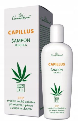 Cannaderm Capillus Shampoo für seborrhoische Dermatitis 150 ml