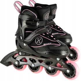  Verstellbare Inline-Skates aus Gummi, Größe L 39-42