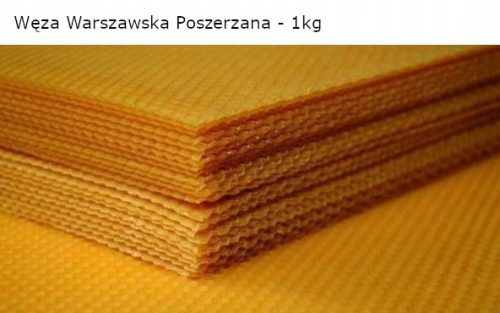 Bienenwachs - Bienenschlange Łysoń 400 x 278 mm 1 kg
