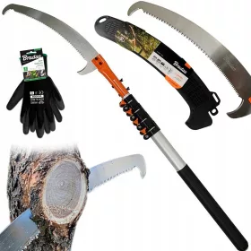    Bradas Hakensäge KT-V1501-300 + Bradas PURE BLACK PRO Handschuhe Größe 9 - L 1 Paar