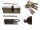 Schlösser für Tore und Türen - U1K WB4 41/51 WB4 51/41G Einsätze für Türen 68MM AUSSEN