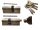 U1K WB4 41/51 WB4 41/51G Einsätze für Türen 68MM INT