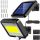 Straßenlaternen für den Garten Izoxis 10719 5 W Solar-Straßenlampe