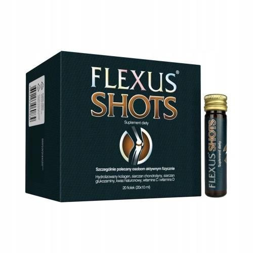  Flexus Shots Kollagen für Gelenke 20 Fläschchen x 10 ml