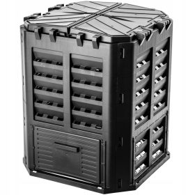  Kadax 1-Kammer-Komposter, 360 l, schwarz