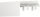 Deckenschienen Einspurige PVC-Deckenschiene mit Abdeckung 9 cm 370 cm