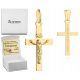  GOLDKREUZ MIT GRAVUR HERR JESUS 585