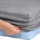 Frotteelaken mit Gummiband  J&W Frottee-Spannbettlaken 90 x 200 cm