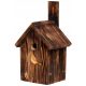  GROSSER Vogelnistkasten, HOLZ, XXL, gebrannt