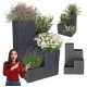  THK Blumentopf 60 cm x 40 x 59 cm Graphitbeton