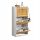  SoBuy Schuhschrank 55 x 112 x 30 cm, dunkle Buche