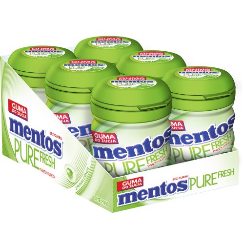 Mentos Pure Fresh Kaugummi mit Limetten-Minze-Geschmack