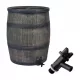  Regenwassertank 120 l 66 x 54 cm braun