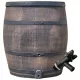  Regenwassertank 350 l 90 x 80 cm braun