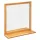  5fünf Simple Smart Wandspiegel, rechteckig, Holzrahmen, 475 x 513 mm