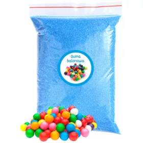  AdMaJ Zuckerwattegerät Zucker 1kg blau Kaugummi blau 1 W