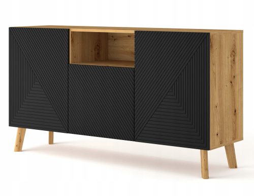  Bim Furniture LUXI Kommode 146 x 41,8 x 80 cm Artisan-Eiche matt