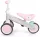  Cariboo Friends Laufrad rosa und grau LJ-AS-007-P
