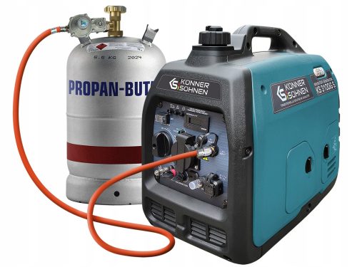 Tragbarer Einphasengenerator Könner & Söhnen 3100 W Benzin