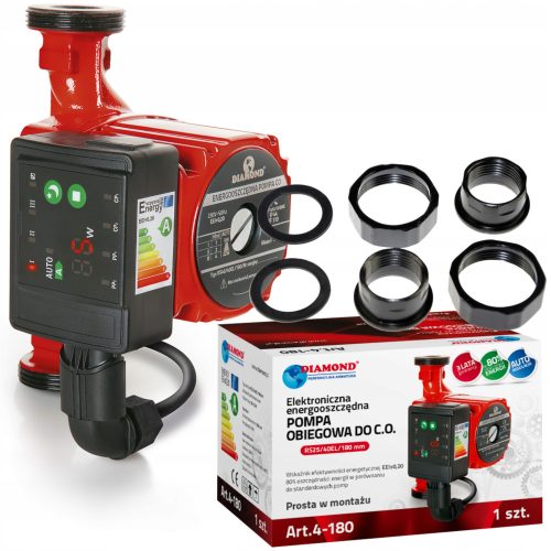 Diamant-Umwälzpumpe 230 V 50 Hz 22 W 180 mm