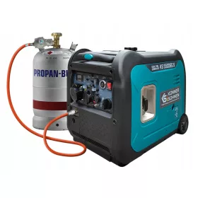    Tragbarer Einphasengenerator Könner & Söhnen 5500 W Benzin