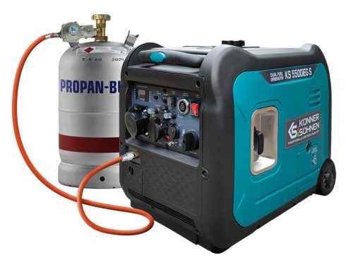  Tragbarer Einphasengenerator Könner & Söhnen 5500 W Benzin