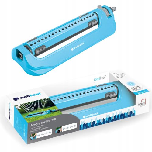  Cellfast 52-075 oszillierender Sprinkler, blau