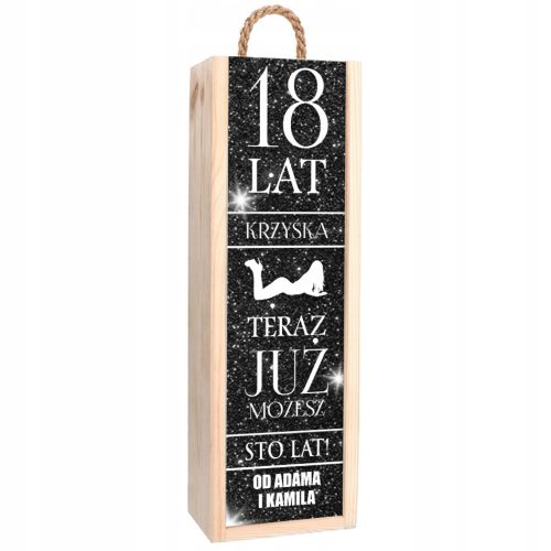  Weinbox als Geschenk zum 18. Geburtstag, Souvenirs