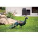  Metallfigur aus Metall, Pfau, Gartendekoration