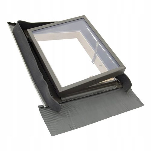 Dachluke, Oberlicht aus Holz, 45x73+Flansch