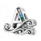  Charms BUCHSTABE BUCHSTABE A PAVE ORNAMENT s925
