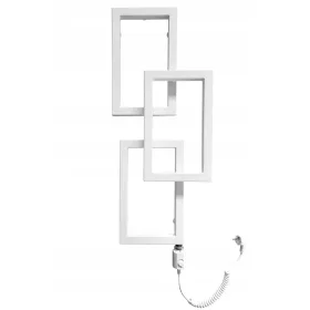  Weißer Badheizkörper LOTUS 300 W