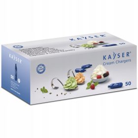  Kayser Schlagsahne-Siphon-Kartuschen 1 l 50