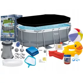 Bestway rechteckiger Rahmenpool 305 x 200 cm