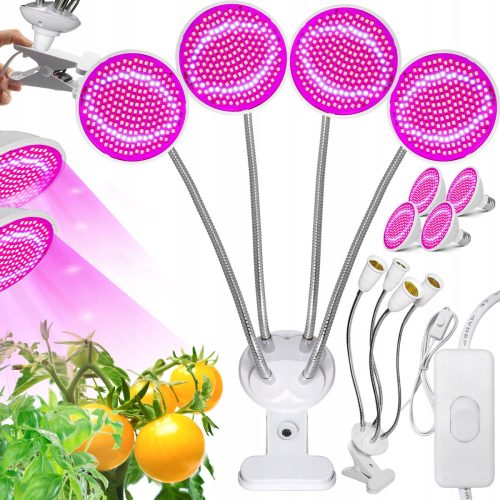 Lampe für den Pflanzenanbau - Heckermann 80 W GROW Stehleuchte für den Pflanzenanbau